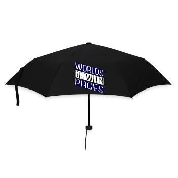 funny sayings escape quotes book reviews - Umbrella (small) - black - Front
