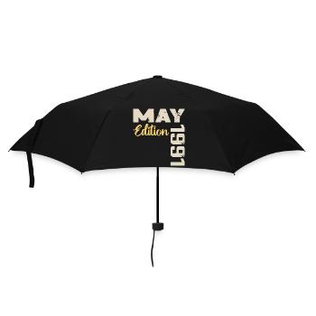 May 1991 Birthday May 1991 Gift May 1991 May - Umbrella (small) - black - Front
