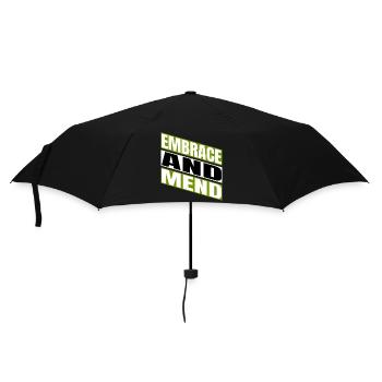 providing support gift idea healing practices geek - Umbrella (small) - black - Front