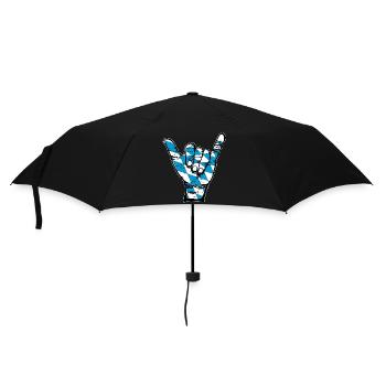 Bavaria Flag Surfing Symbol used - Umbrella (small) - black - Front