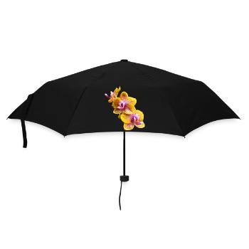 Fleur d’orchidée Phalaenopsis Sogo Lawrence Flowers 2 - Parapluie standard - noir - Devant