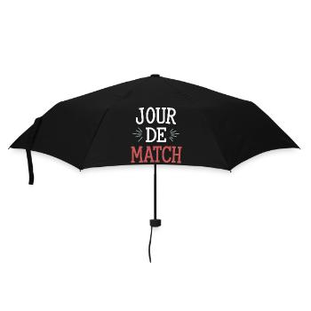 Jour de match - Parapluie standard - noir - Devant