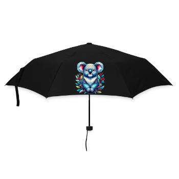 Koala - Regenschirm (klein) - Schwarz - Vorne