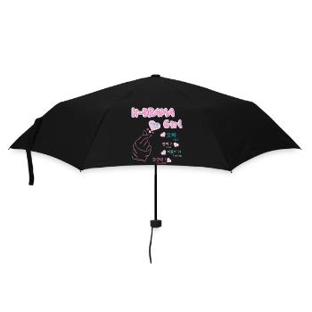 K-drama girl drame coréen songalag et hangul - Parapluie standard - noir - Devant
