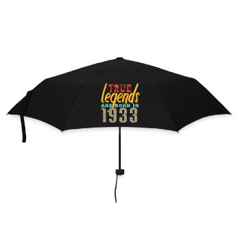 Les vrais légendes sont nés en 1933. Année 2025. - Parapluie standard - noir - Devant
