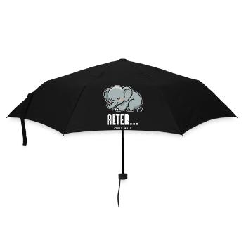 Chill out - Umbrella (small) - black - Front