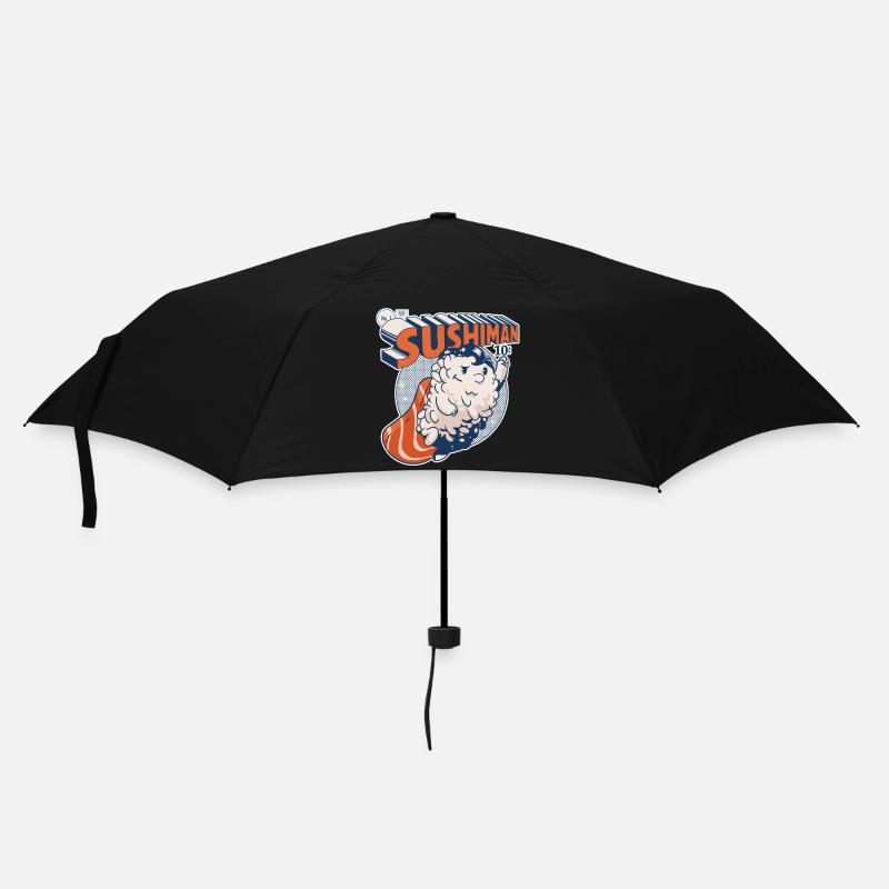 Super Sushi - Umbrella (small) - black