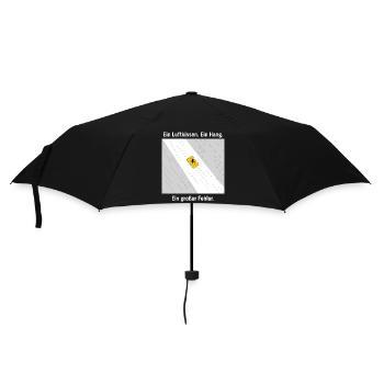 Ein großer Fehler - Regenschirm (klein) - Schwarz - Vorne
