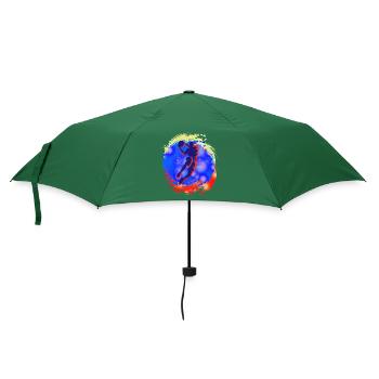 Basket-ball - Parapluie standard - vert bouteille - Devant