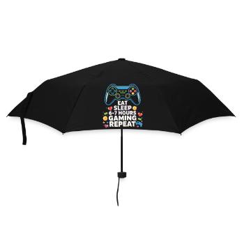 Six Seven Geek 67 Meme Jeu Drôle - Parapluie standard - noir - Devant