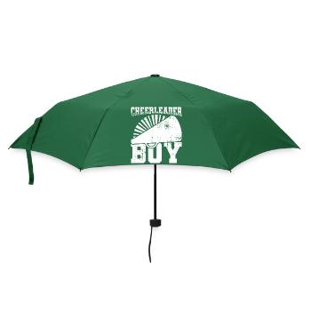 Garçon pom-pom girl - Parapluie standard - vert bouteille - Devant