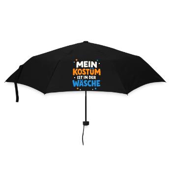 Mon costume est dans la blanchisserie Carnaval Carnaval - Parapluie standard - noir - Devant