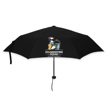 Funny Cleaning Design - Umbrella (small) - black - Front