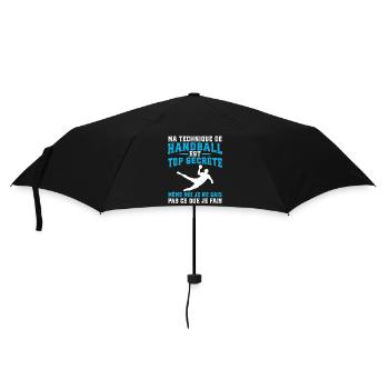 Handball - Parapluie standard - noir - Devant