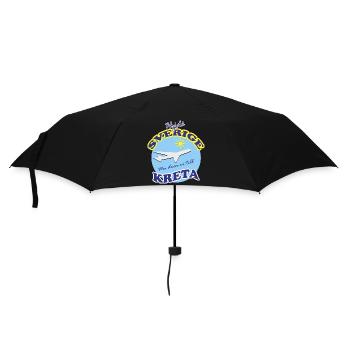Adieu Suède - Maintenant nous allons en Crète - Parapluie standard - noir - Devant
