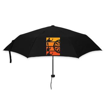 Fléchette Battement De Cœur Joueur Fléchette Darts - Parapluie standard - noir - Devant