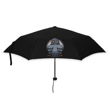 Pigeon pigeons pigeon fancier pigeon fancier - Umbrella (small) - black - Front