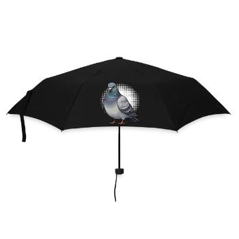 Pigeon pigeons pigeon fancier pigeon fancier - Umbrella (small) - black - Front