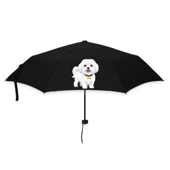 Malteser - Regenschirm (klein) - Schwarz - Vorne