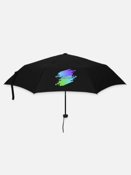 smash 1 - Regenschirm (klein) - Schwarz