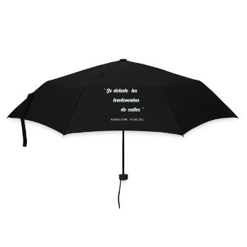 Je déteste les lendemains de cuites - Parapluie standard - noir - Devant