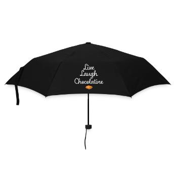 Meme Drôle Pâtisserie Française Chocolatine - Parapluie standard - noir - Devant