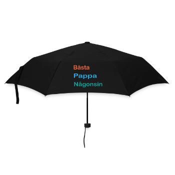 Bester Vater aller Zeiten Liebe Vatertag - Vatertag - Regenschirm (klein) - Schwarz - Vorne