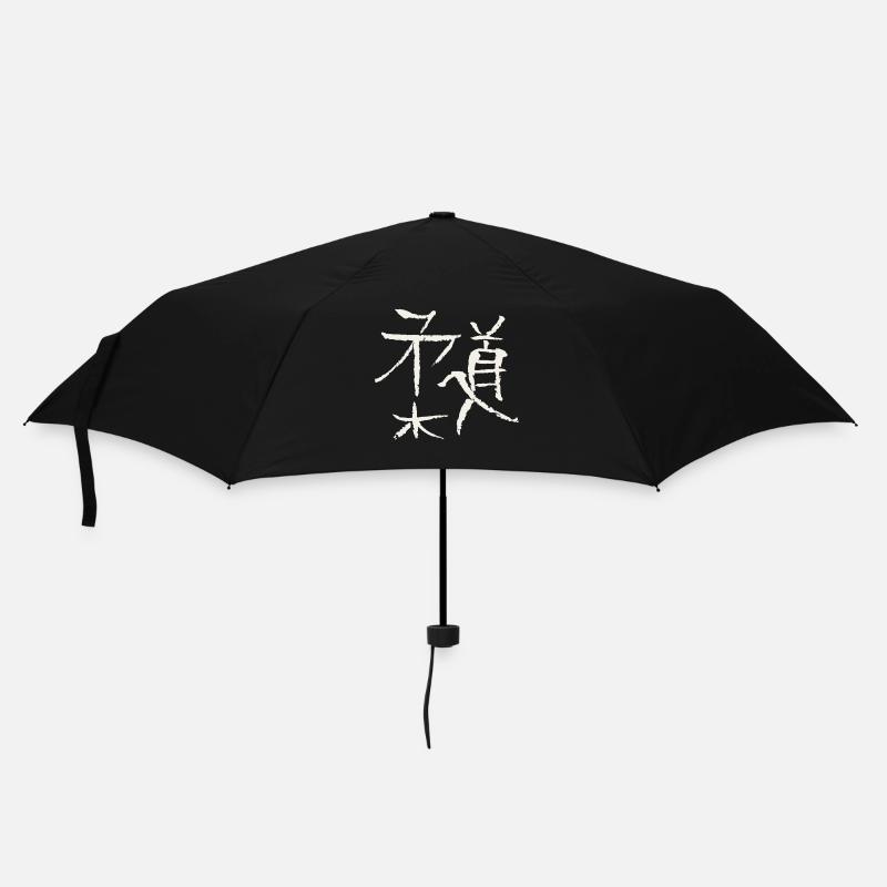 Judo - Regenschirm (klein) - Schwarz