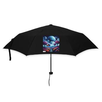 Path of harmony dreamscape - Umbrella (small) - black - Front