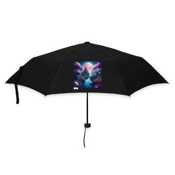 Ethereal kingdom dreamscape - Umbrella (small) - black - Front