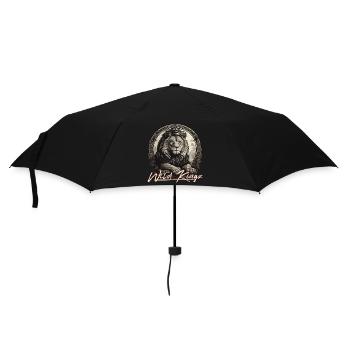 Lion - Umbrella (small) - black - Front