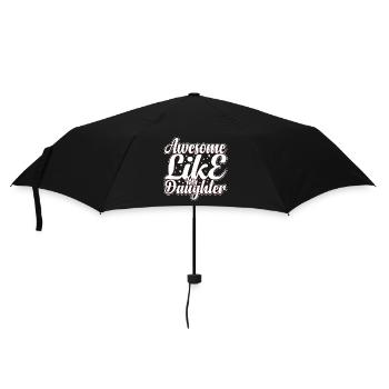 Vatertag - Regenschirm (klein) - Schwarz - Vorne