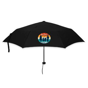 You Can't Scare Me I Have 2 Daughters - Umbrella (small) - black - Front