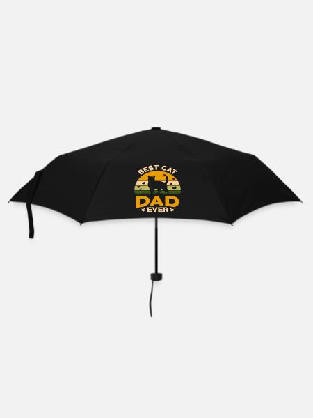 Best cat dad ever best cat dad kitten - Umbrella (small) - black