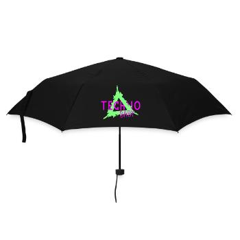 Techno-Baby - Regenschirm (klein) - Schwarz - Vorne