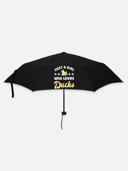 Duck Ducks - Umbrella (small) - black