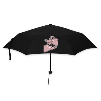 Paresseux paresseux - Parapluie standard - noir - Devant