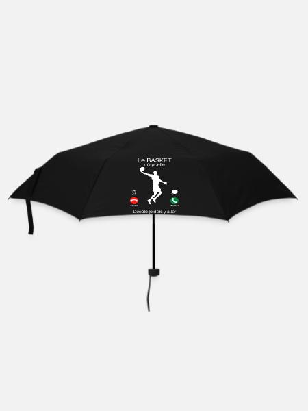 Le basket m' appelle humour basket-ball cadeau - Parapluie standard - noir