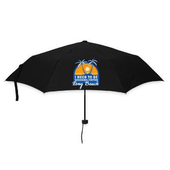 I Need To Be Seahabilitated Long Beach MS Summer - Umbrella (small) - black - Front