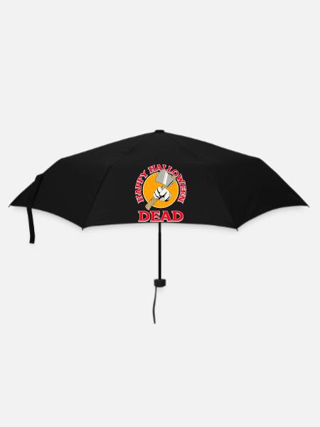 Halloween Axe with Dead Design - Umbrella (small) - black
