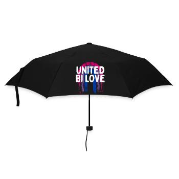 United Bi Love Bisexual LGBTQ Bi Pride LGBT Gay - Parapluie standard - noir - Devant