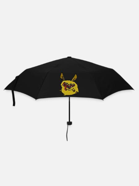 The Crazy Little Hairy Monster - Umbrella (small) - black