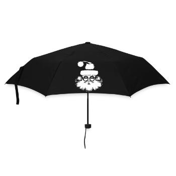 Christmas Hat Santa Claus Christmas 5 - Umbrella (small) - black - Front