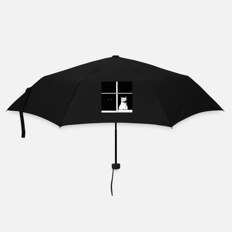 Black Cat, White Cat - Parapluie standard - noir