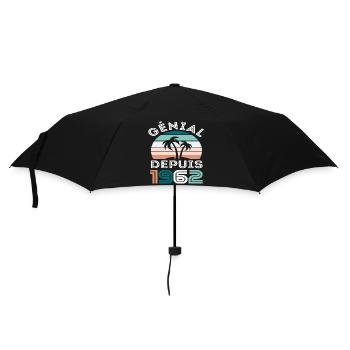 Génial depuis 1962 cadeau année de naissance homme - Parapluie standard - noir - Devant