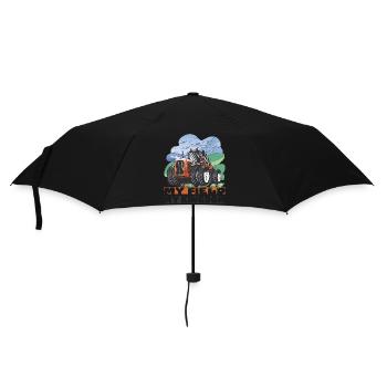 My field my kingdom - Umbrella (small) - black - Front