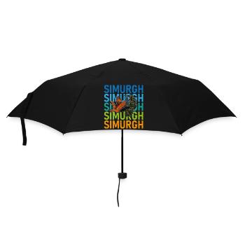 Faravahar Zoroastrianism Simurgh Persia - Umbrella (small) - black - Front