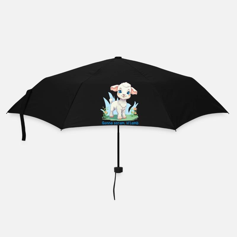 Gonna scram, lil'Lamb - Parapluie standard - noir