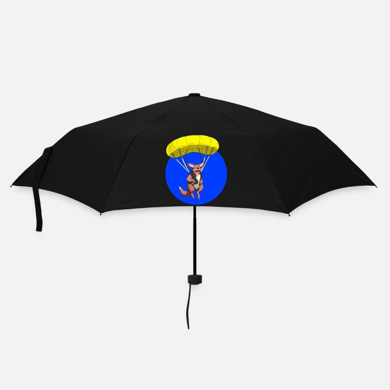 Parachute Kangaroo Loco Animal Squad - Parapluie standard - noir