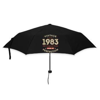 Vintage 1983 All Original Parts - Umbrella (small) - black - Front